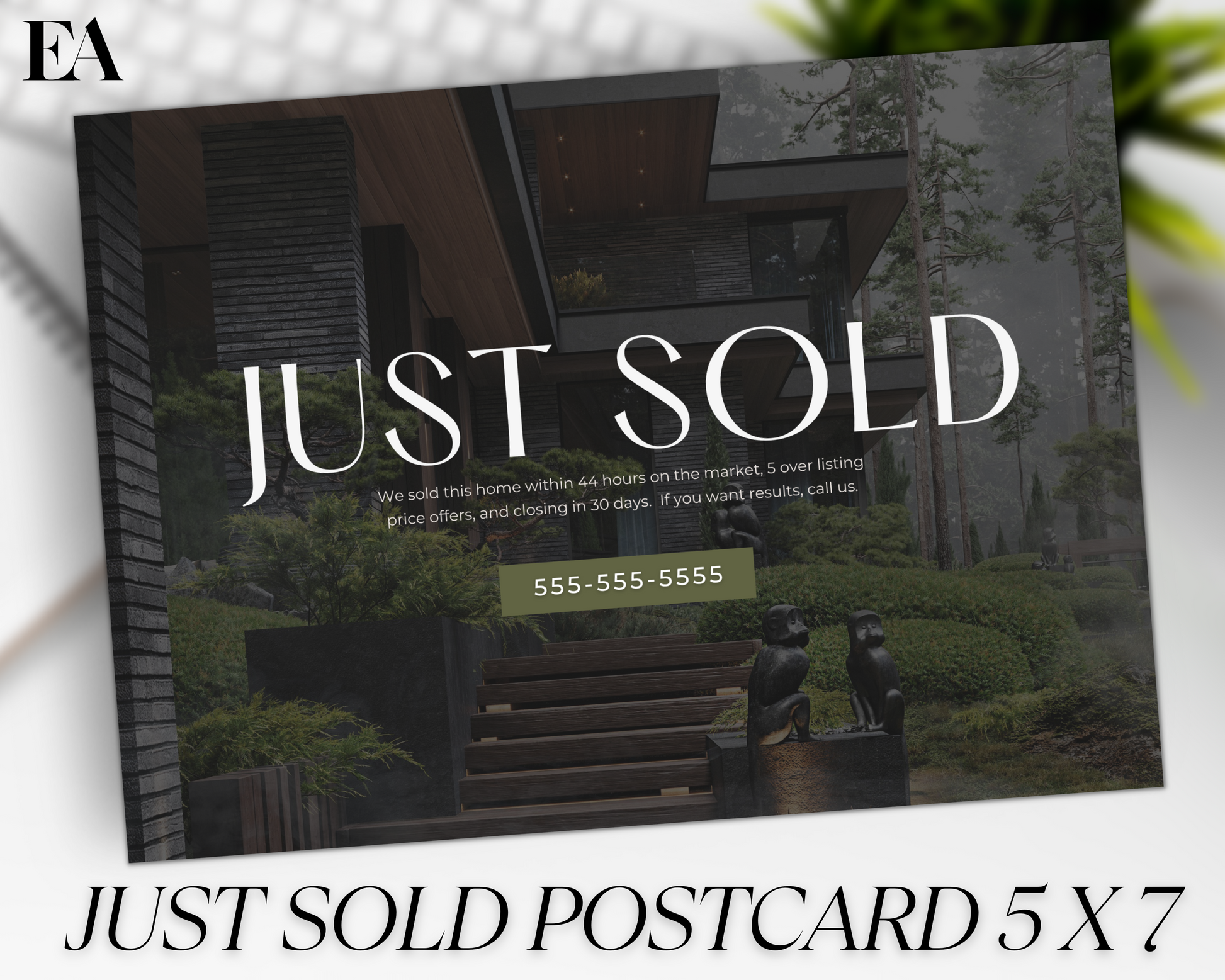Real Estate Template – Real Estate Postcard 7 - Just Sold