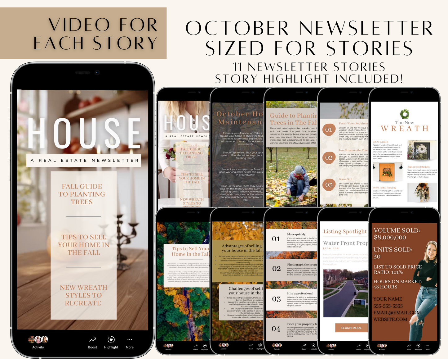 October Newsletter for Stories