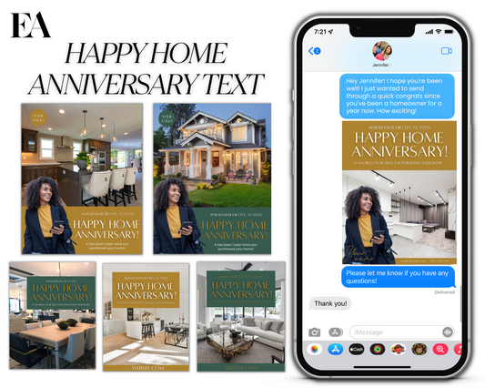 Home Anniversary Text - Exclusive  Brand