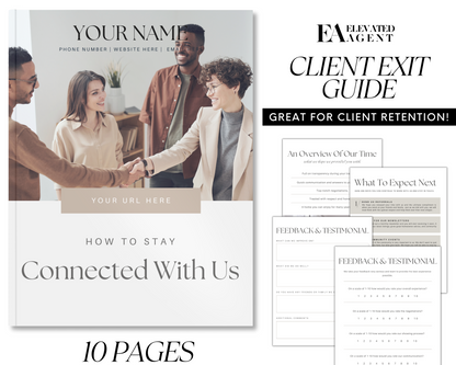 Client Exit Packet - Peaceful Brand
