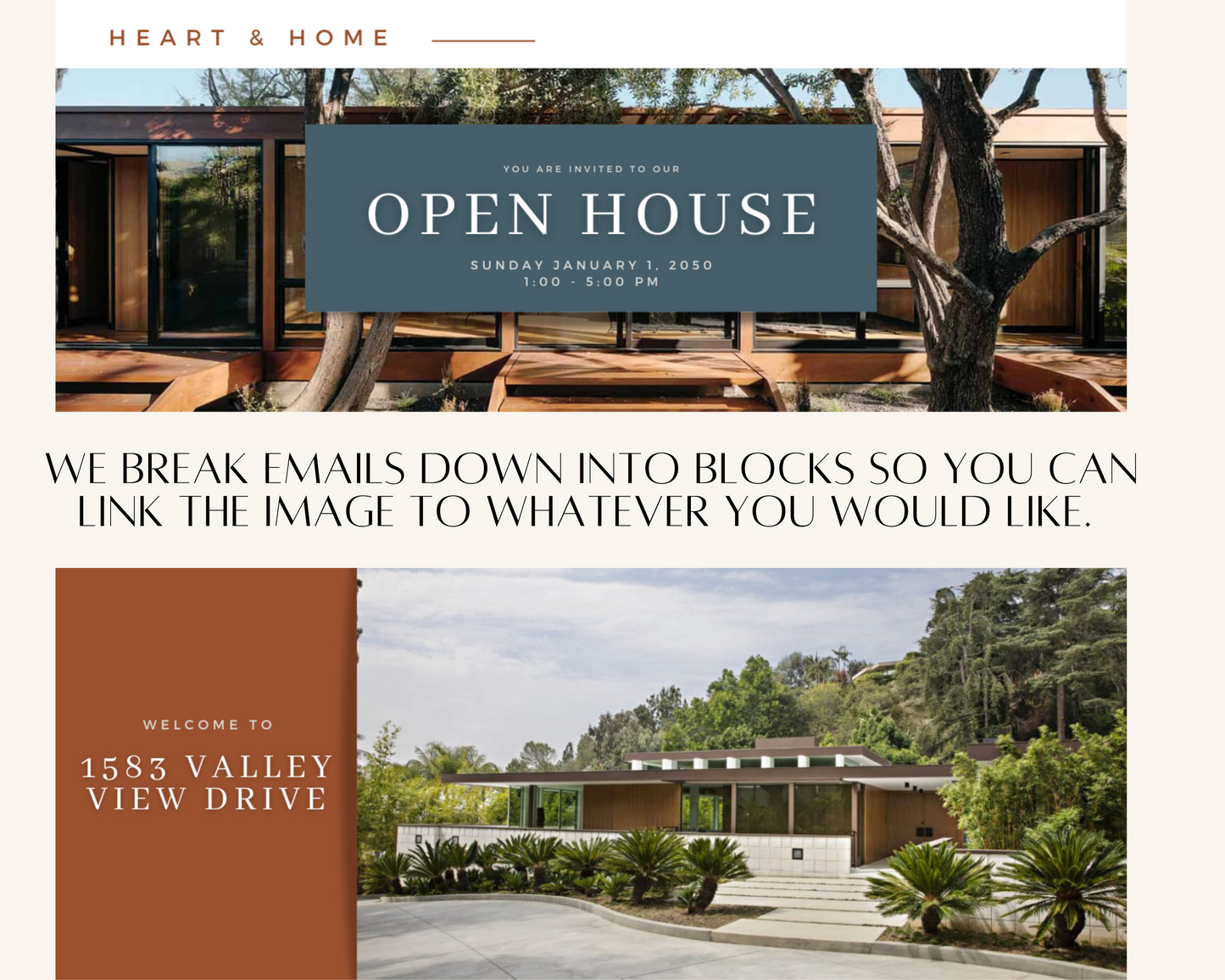 Open House Email 1