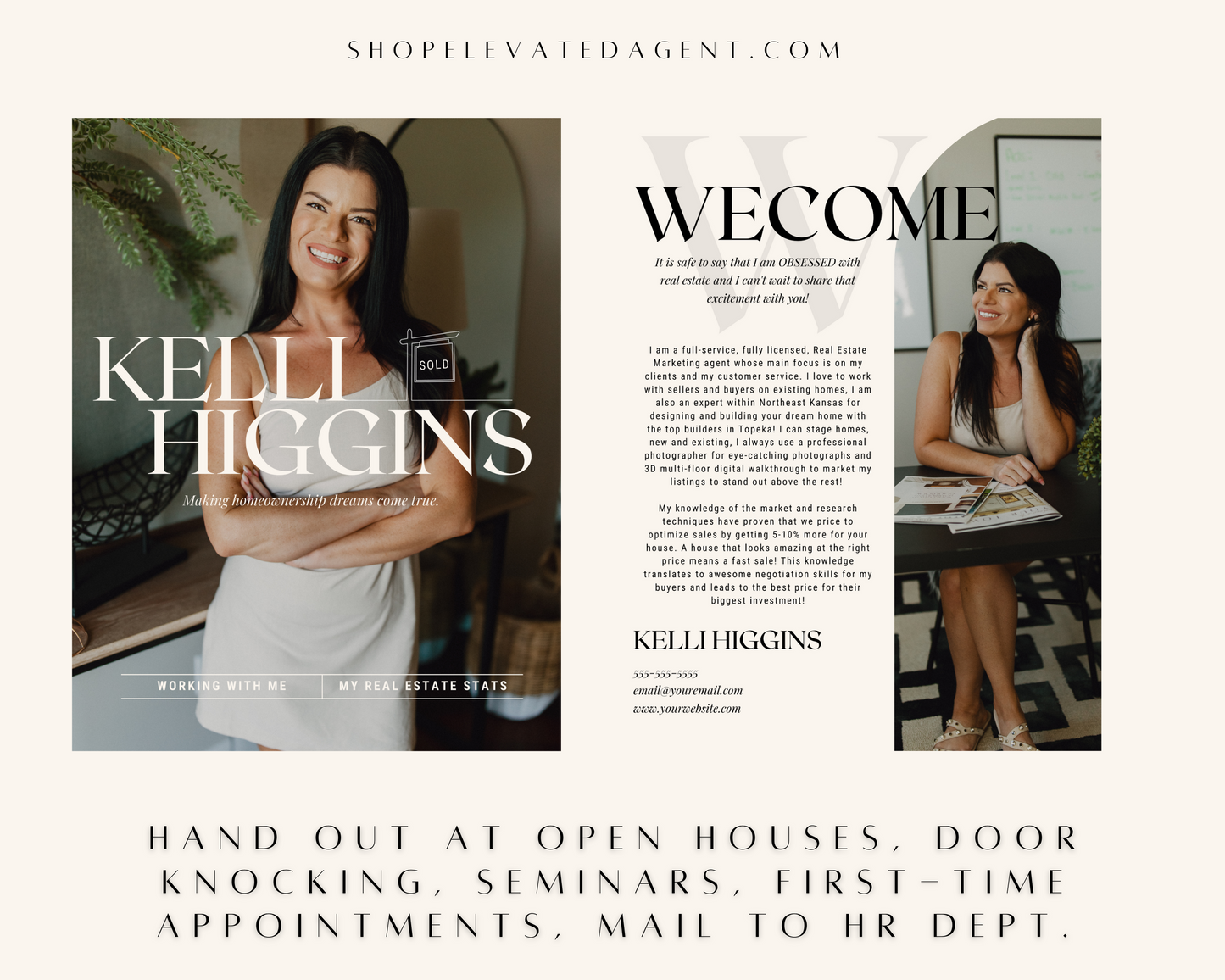 Real Estate Agent Promotional Magazine - Exclusive Brand Style