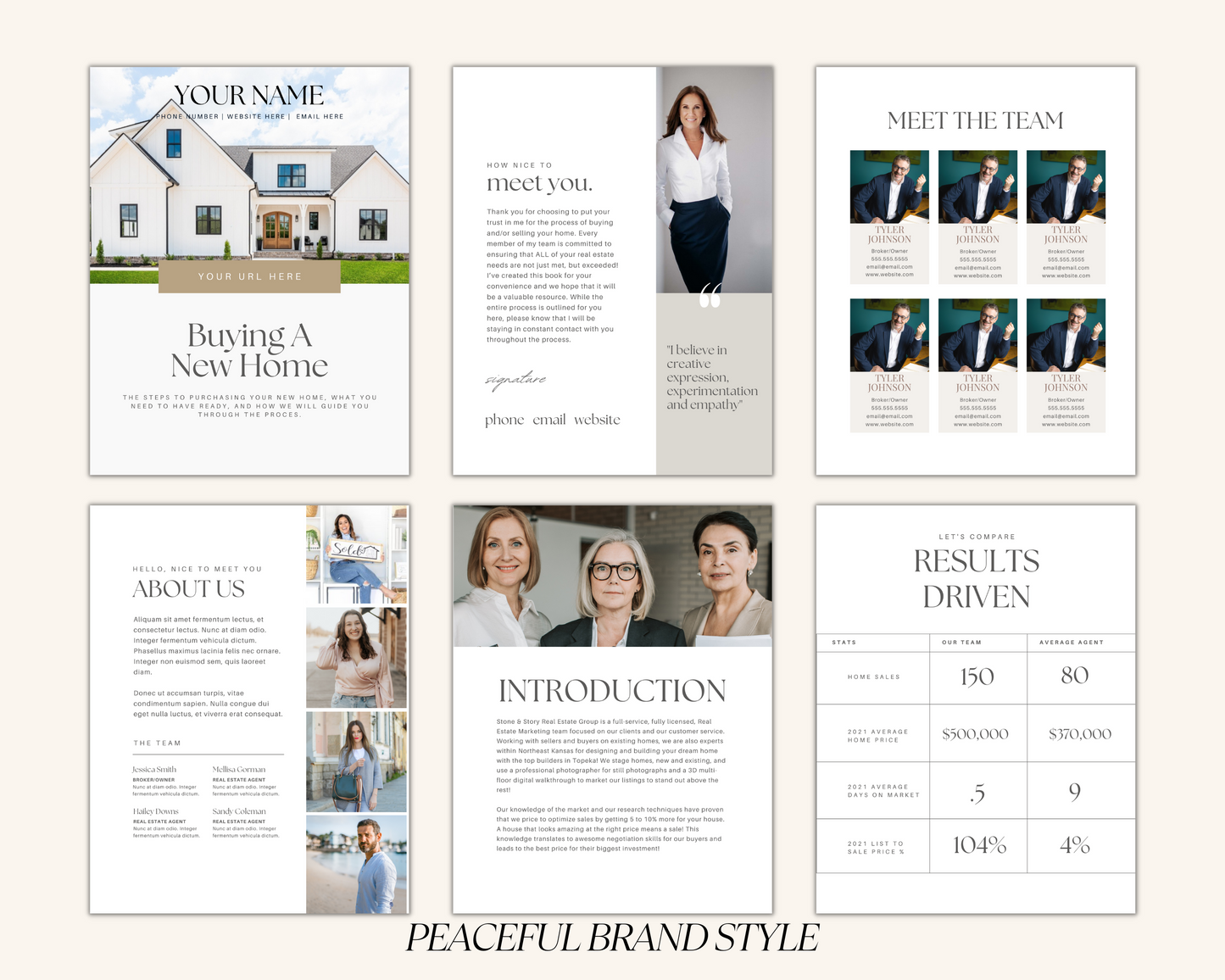 Buyer presentation, home buyer templates, real estate marketing templates, realtor marketing, home buyer marketing, real estate marketing