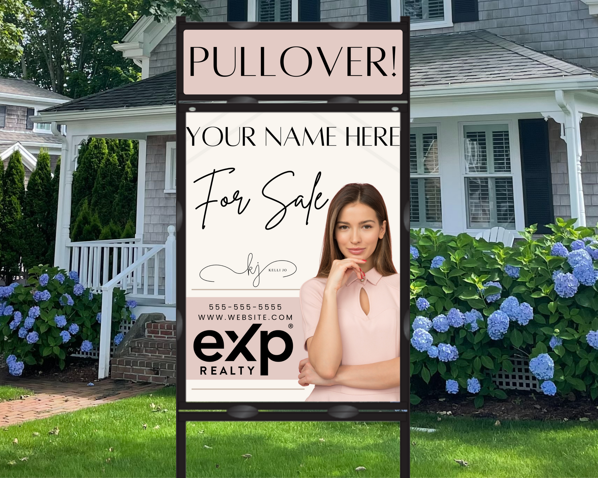 Real Estate Yard Sign 1 - Real Estate Template – Elevated Agent