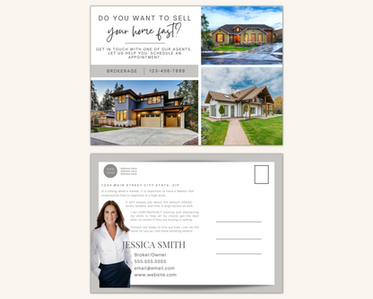 Real Estate Template – Real Estate Postcard