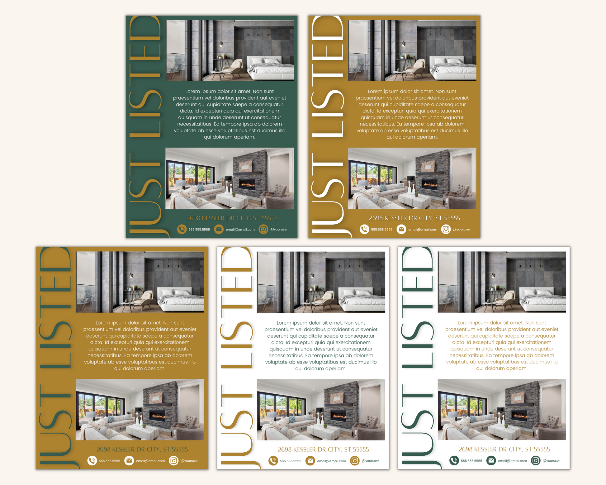 Real Estate Template – Exclusive Listing Flyer