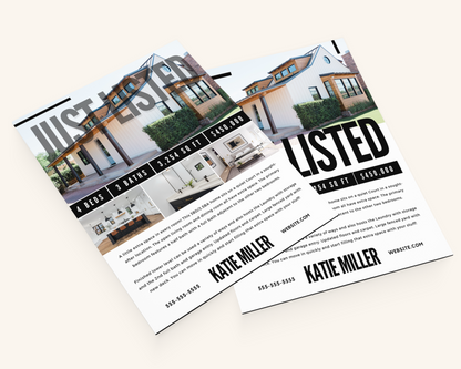 Real Estate Template – Minimal Property Flyer