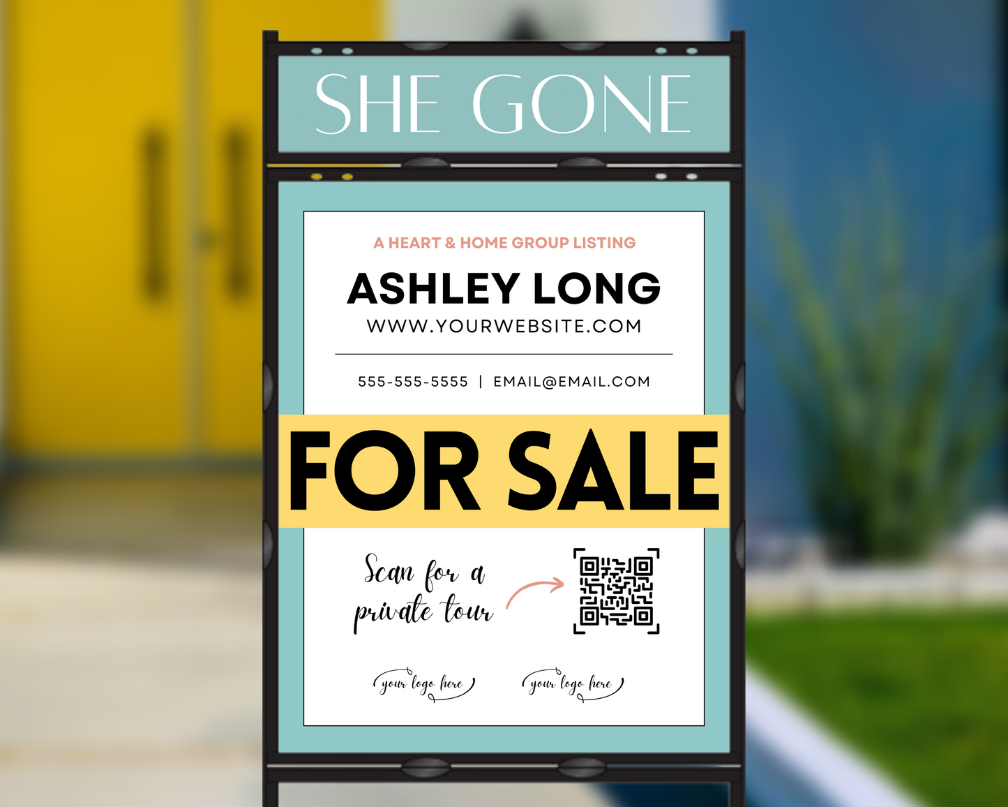 Real Estate Template – Yard Sign 10