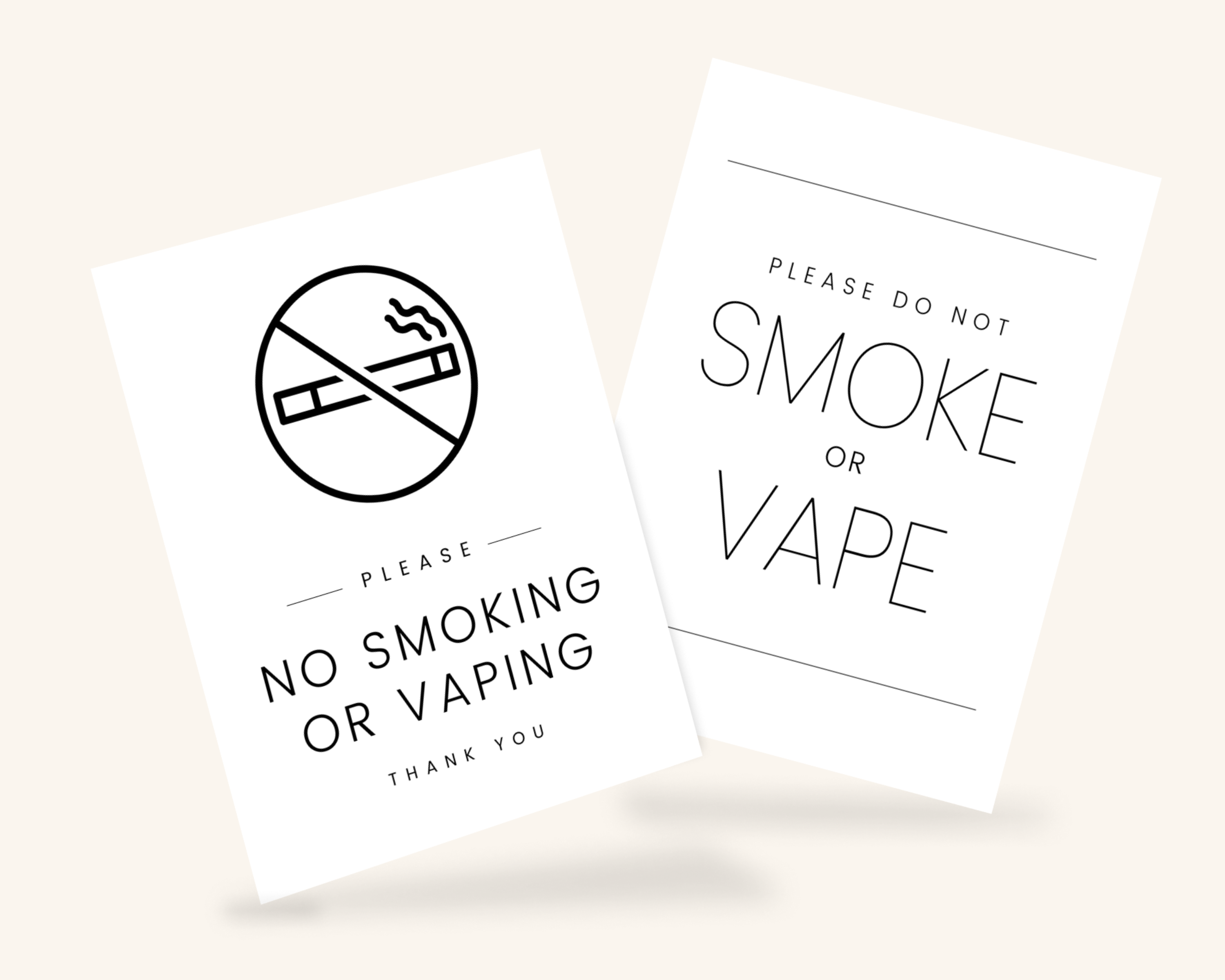 Airbnb No Smoking Sign 1 - Real Estate Template Elevated Agent Airbnb No Smoking Sign 1 - Real Estate Template Elevated Agent