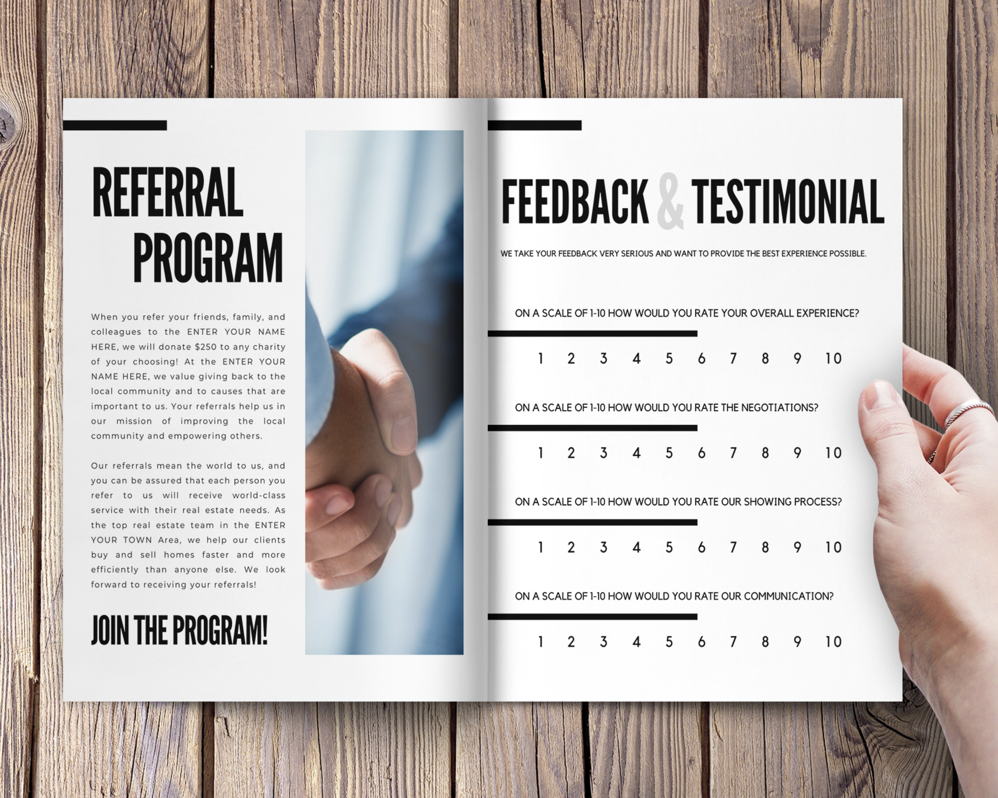 Exit Report Sample Client Client Exit Packet Real Estate Template Minimal Brand Style – Elevated ...