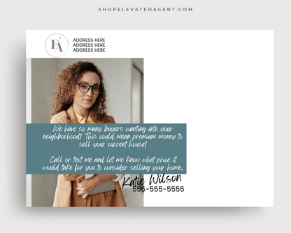 Real Estate Template – I Have Buyers Postcard