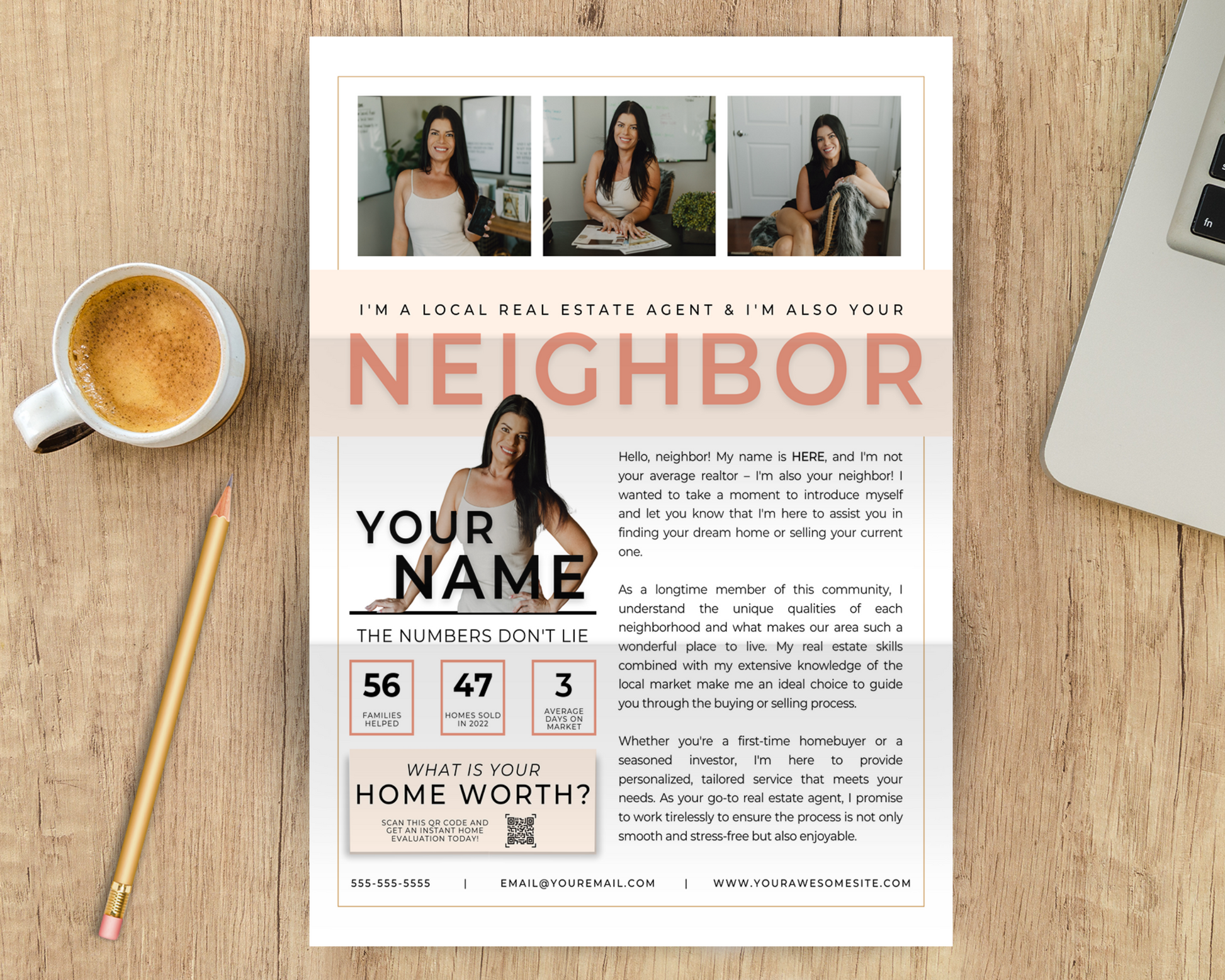 Real Estate Template – I'm Your Neighbor Letter