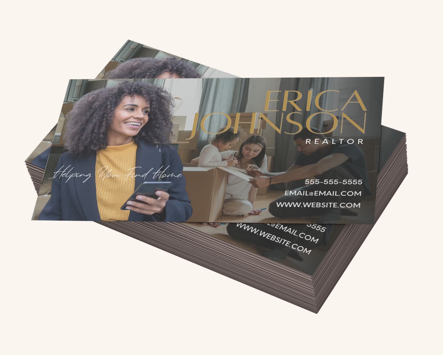 Real Estate Template – Exclusive Business Card