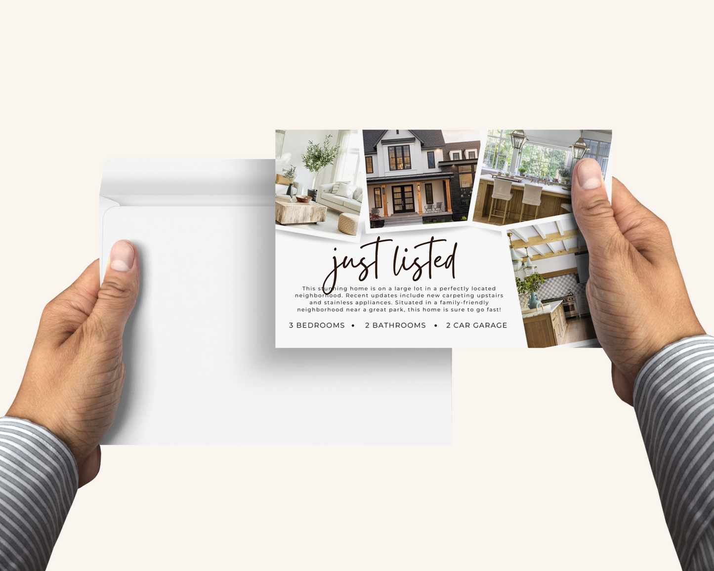 Real Estate Template – Real Estate Postcard 4 - Just Listed