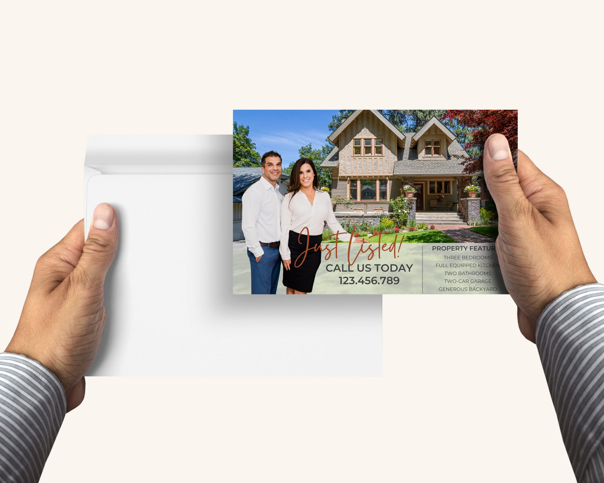 Real Estate Template – Real Estate Postcard 6 - Just Listed