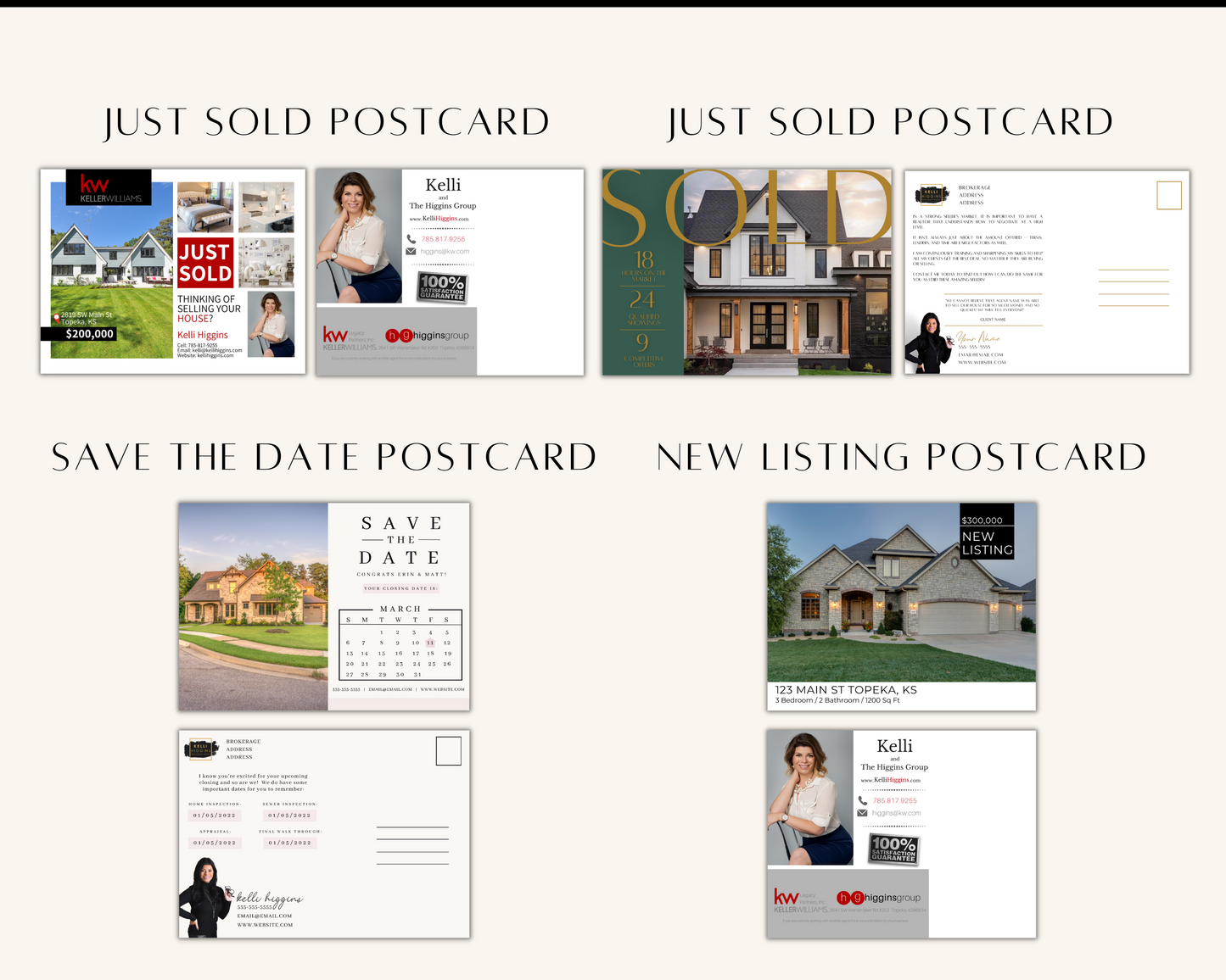Real Estate Template - Postcard Bundle