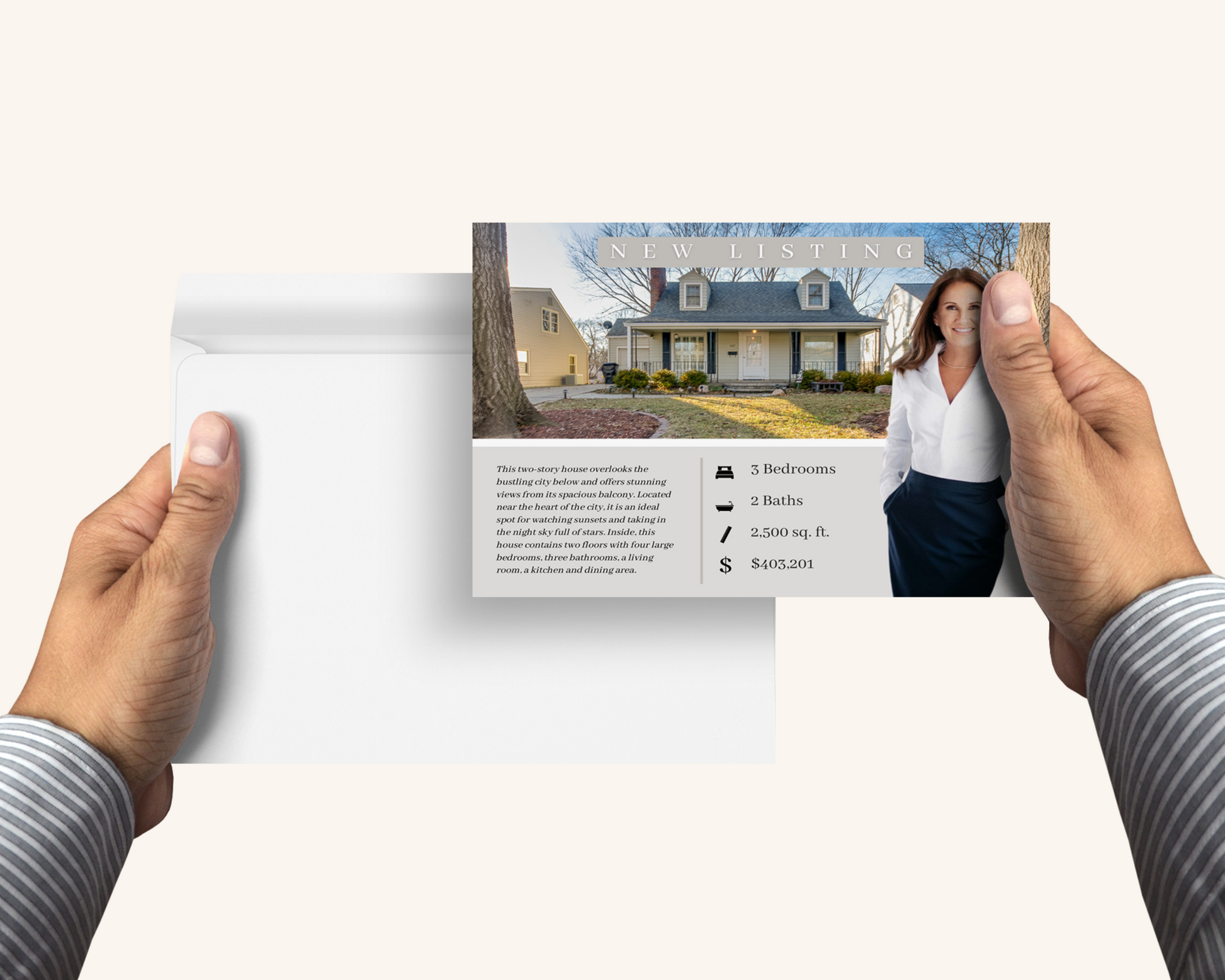 Real Estate Template – Real Estate Postcard 2 - Just Listed