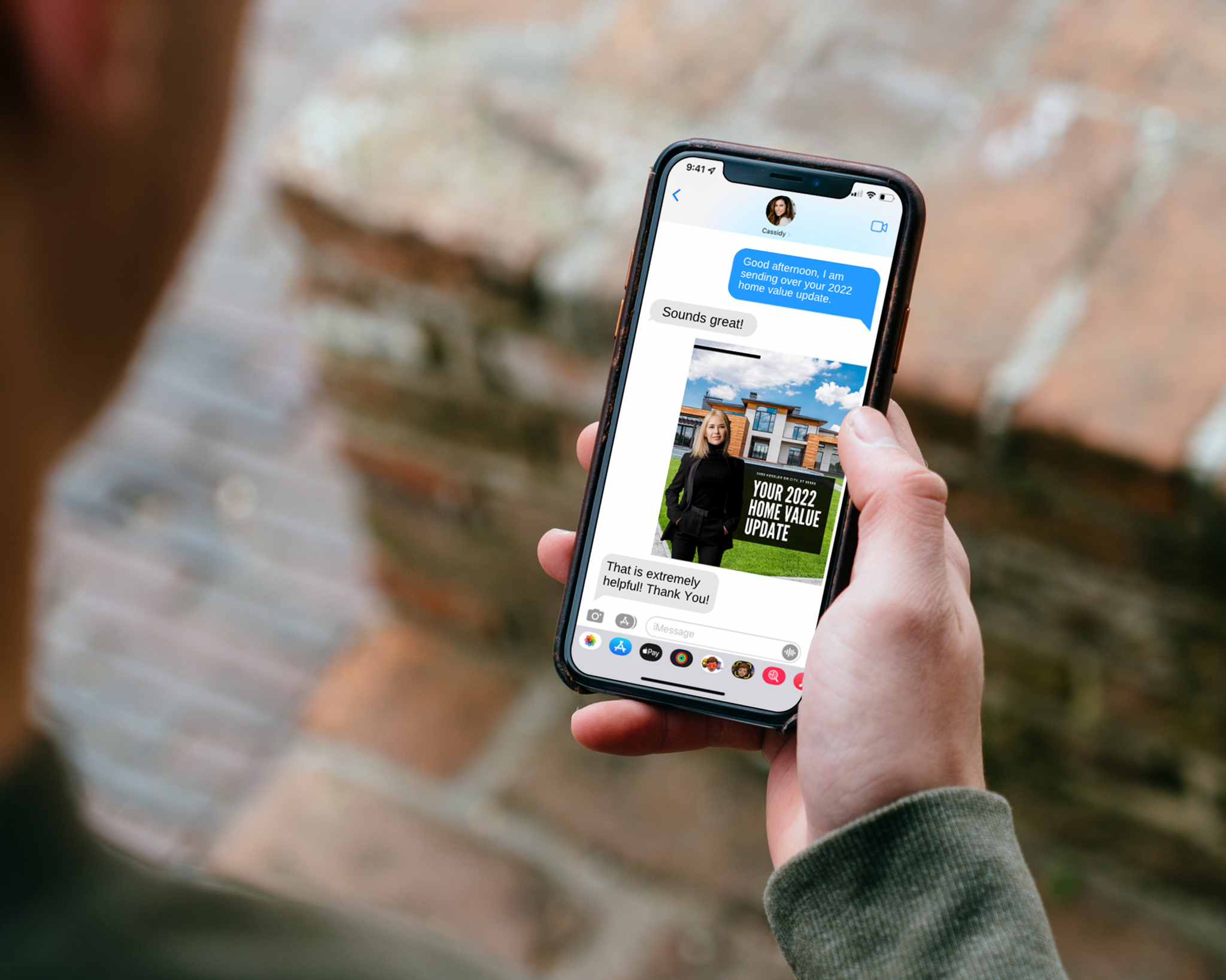 Text Message Images for CMA Minimal Brand Real Estate Template