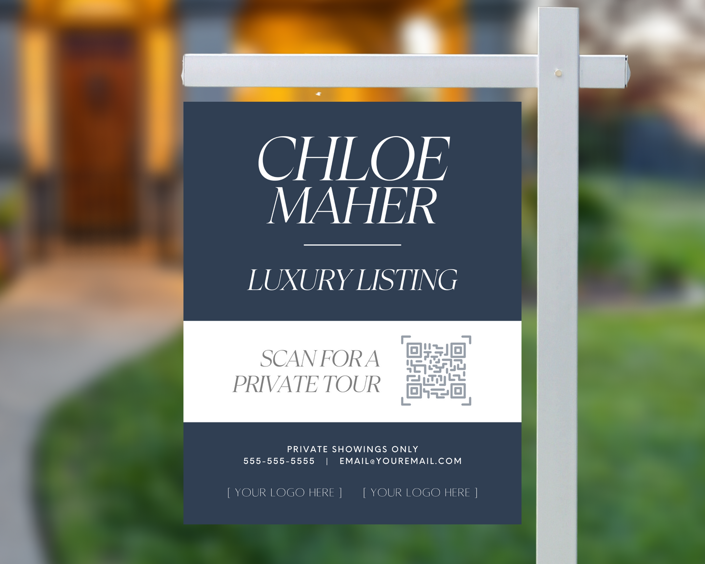 Your clients will be sure to remember you every time they see your professional real estate yard sign. So, what are you waiting for? Start customizing your realtor yard sign template today and watch your business grow!