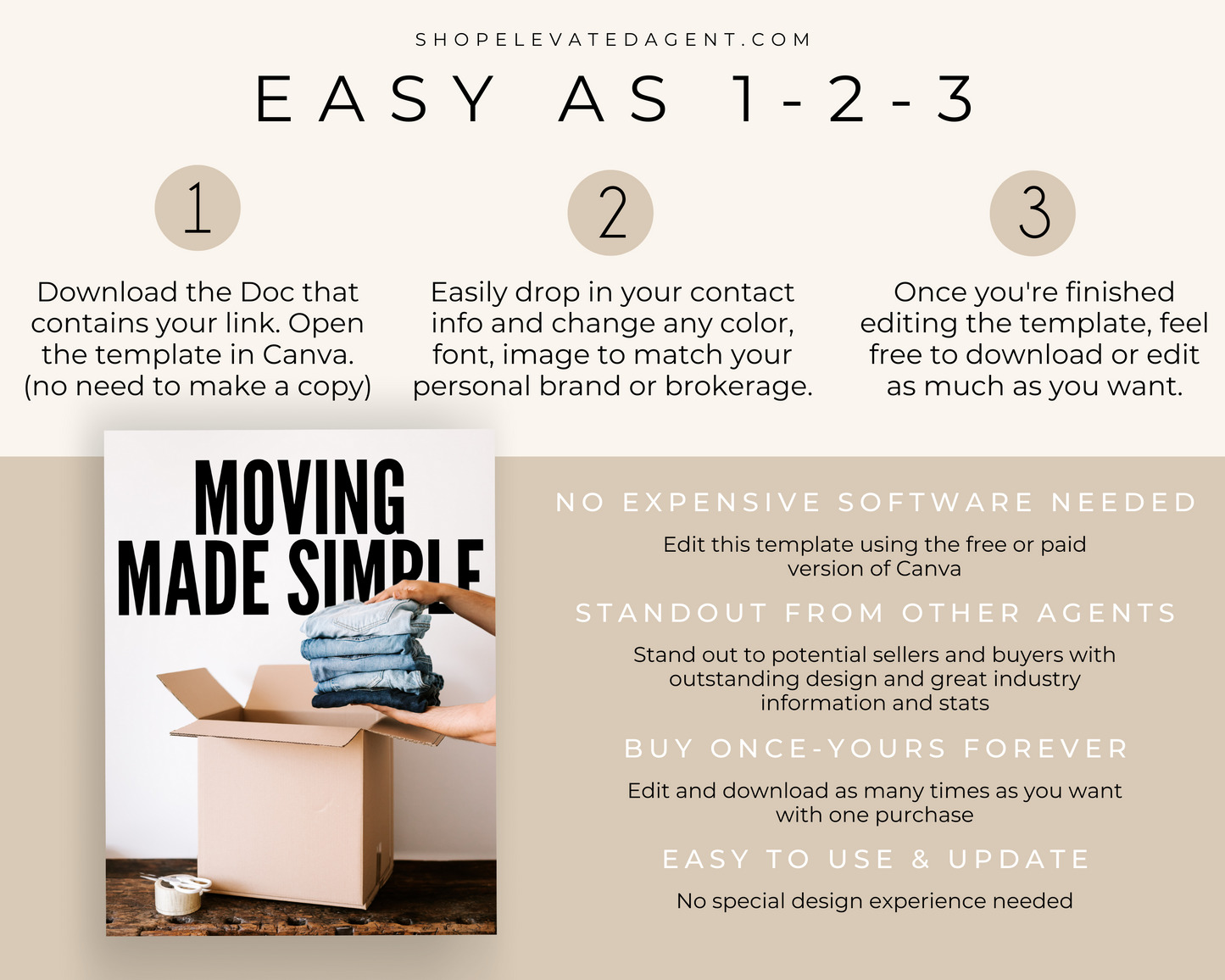 Moving Guide - Minimal Brand Style