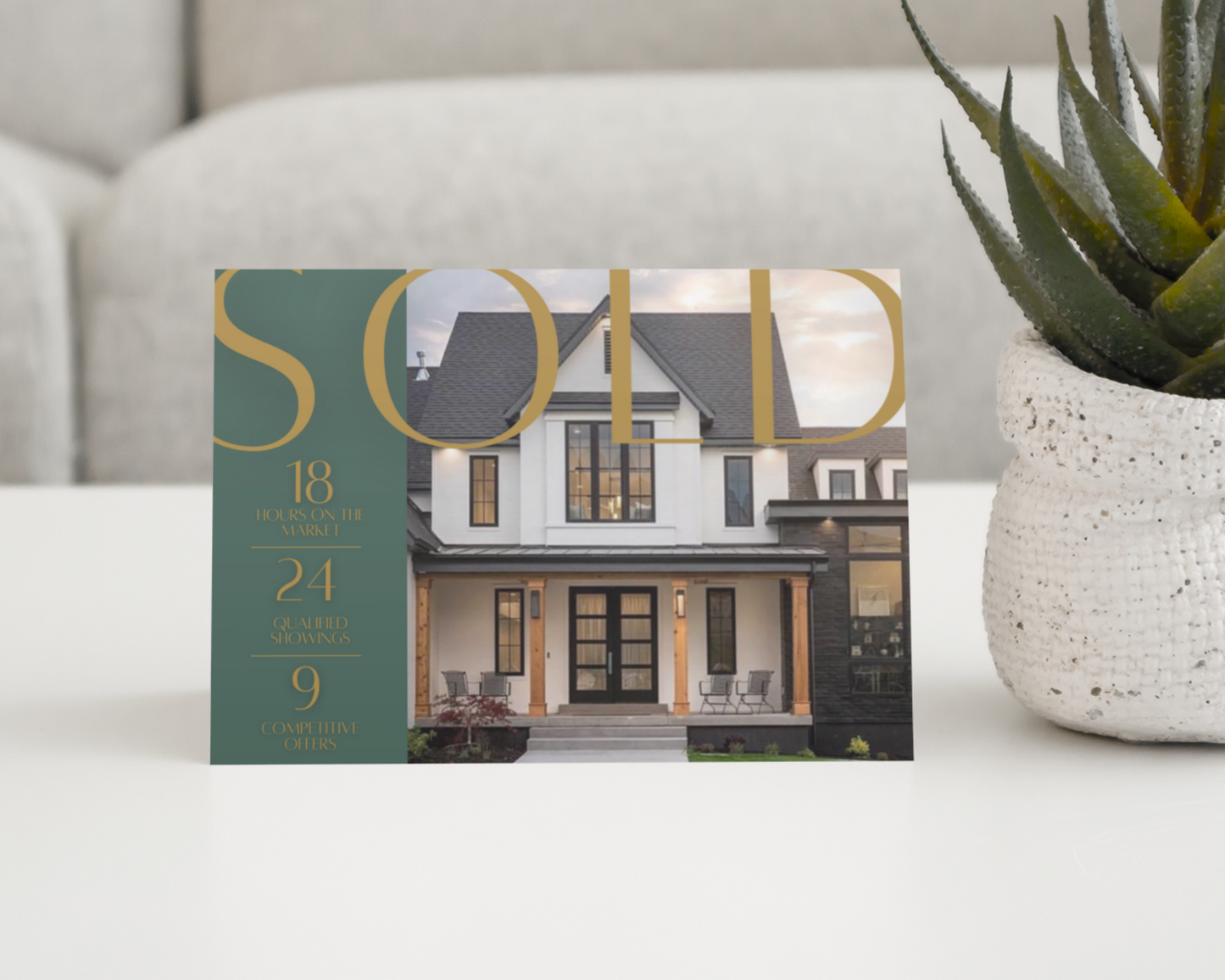 Real Estate Template – Just Sold Postcard - Exclusive Brand Style