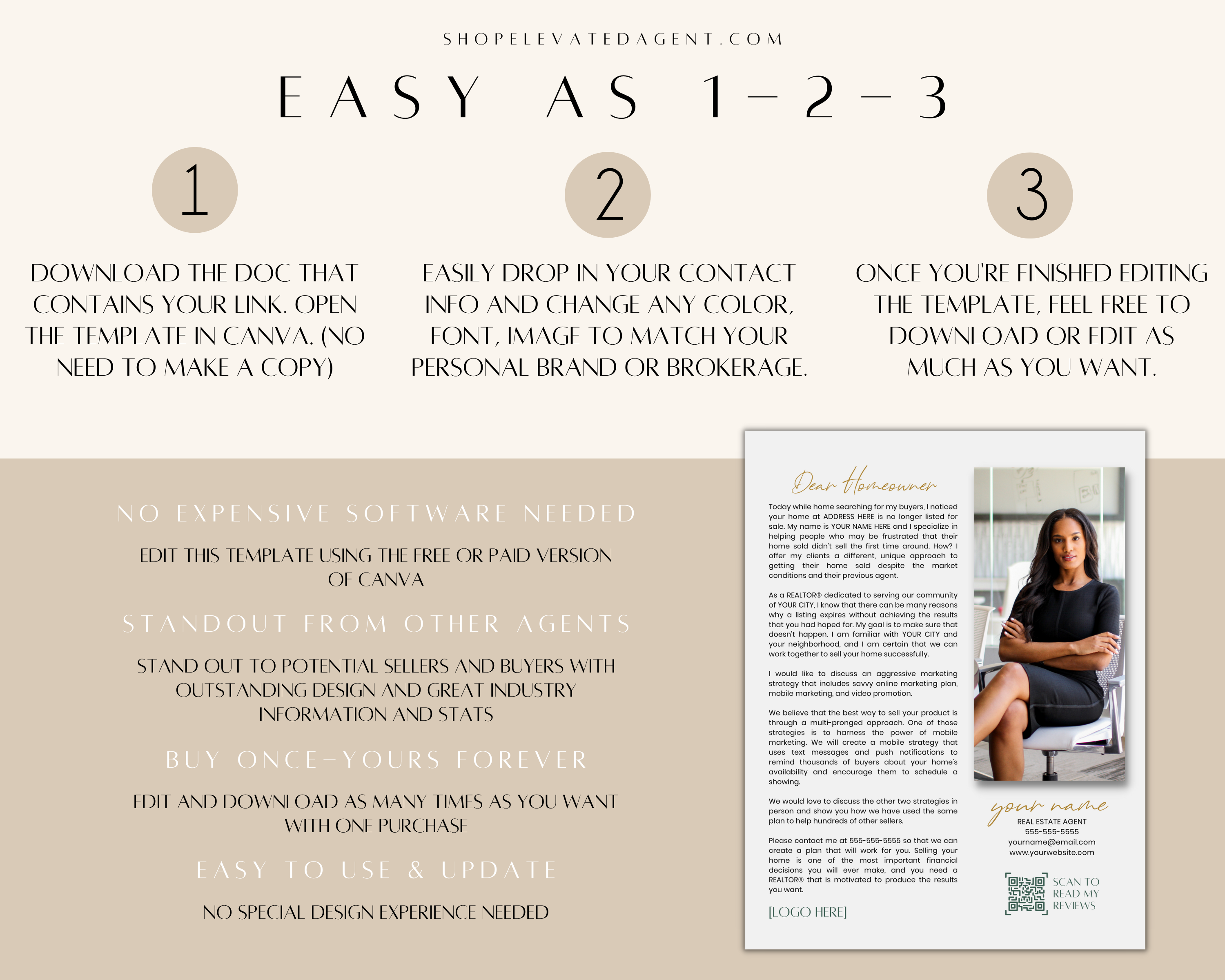 Expired Listing Letter - Exclusive – Elevated Agent