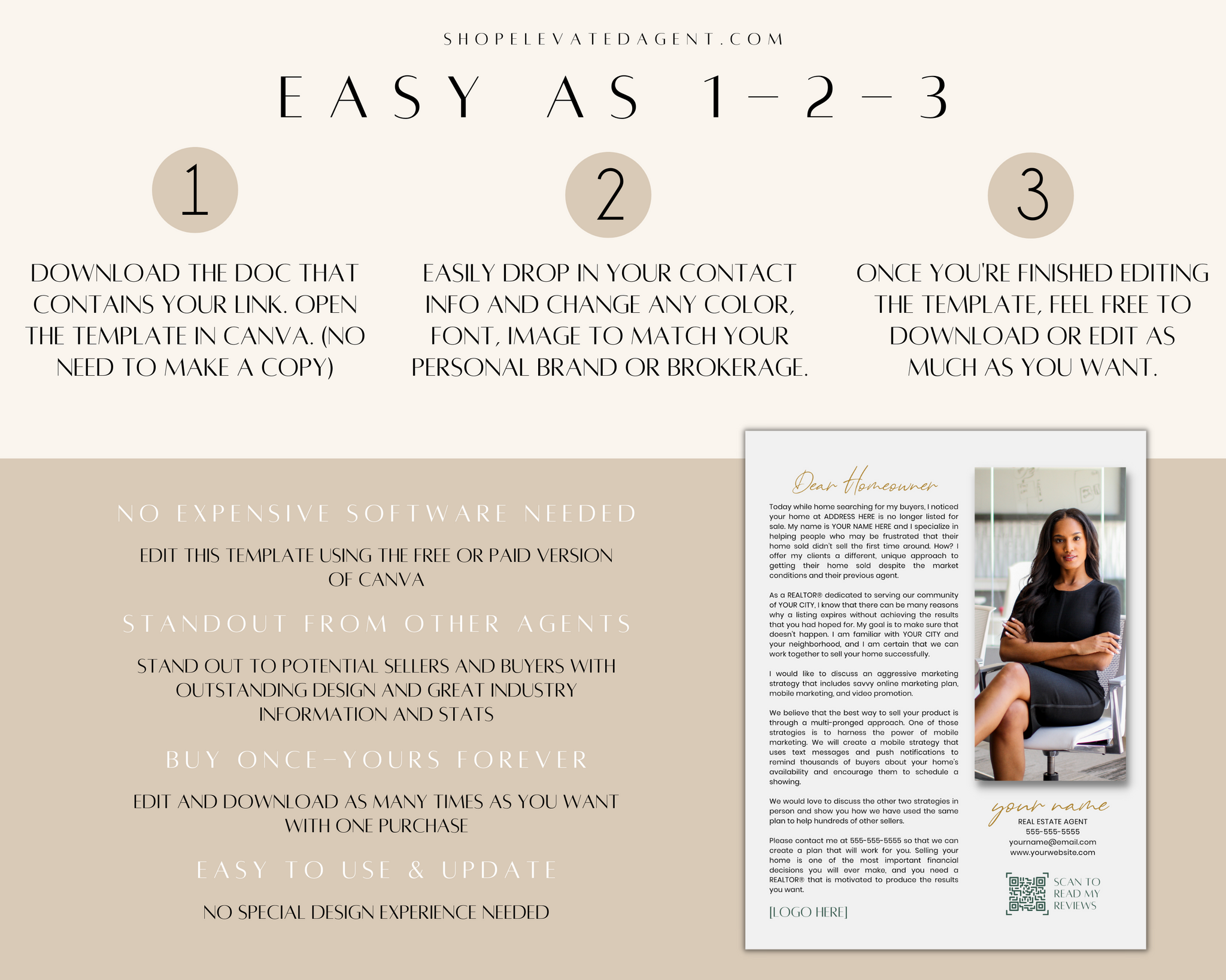 Expired Listing Packet.pdf Expired Listing Letter - Exclusive – Elevated Agent