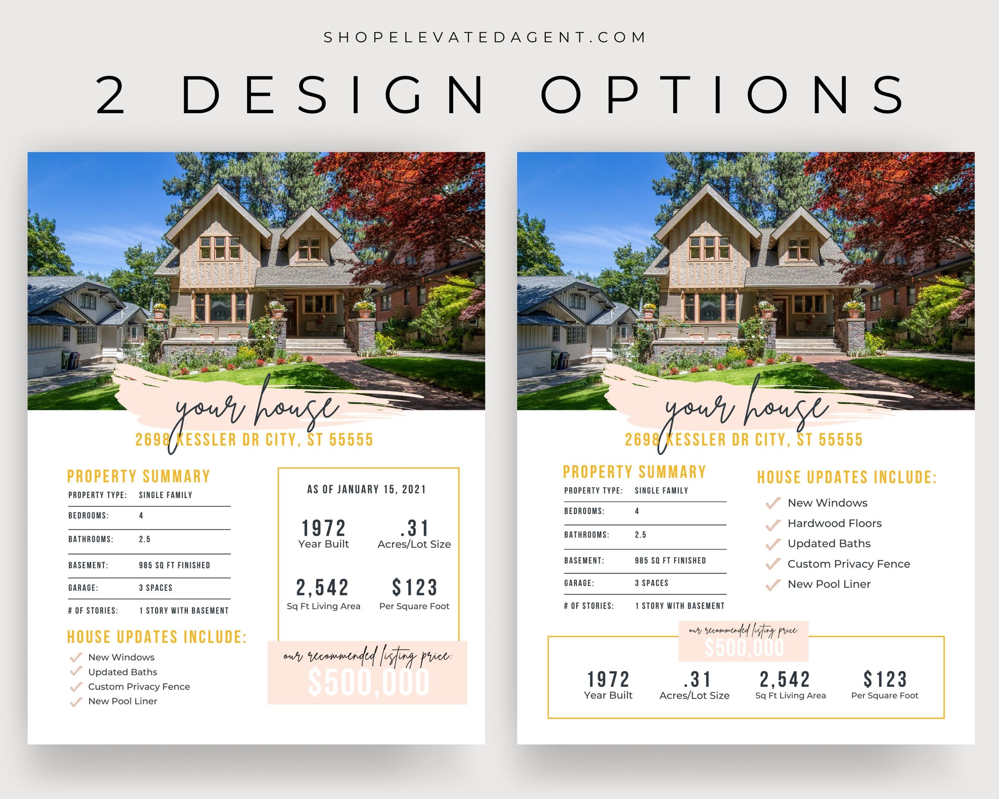 Real Property Report Sample Real Estate Report Template - Colomboalumni.org