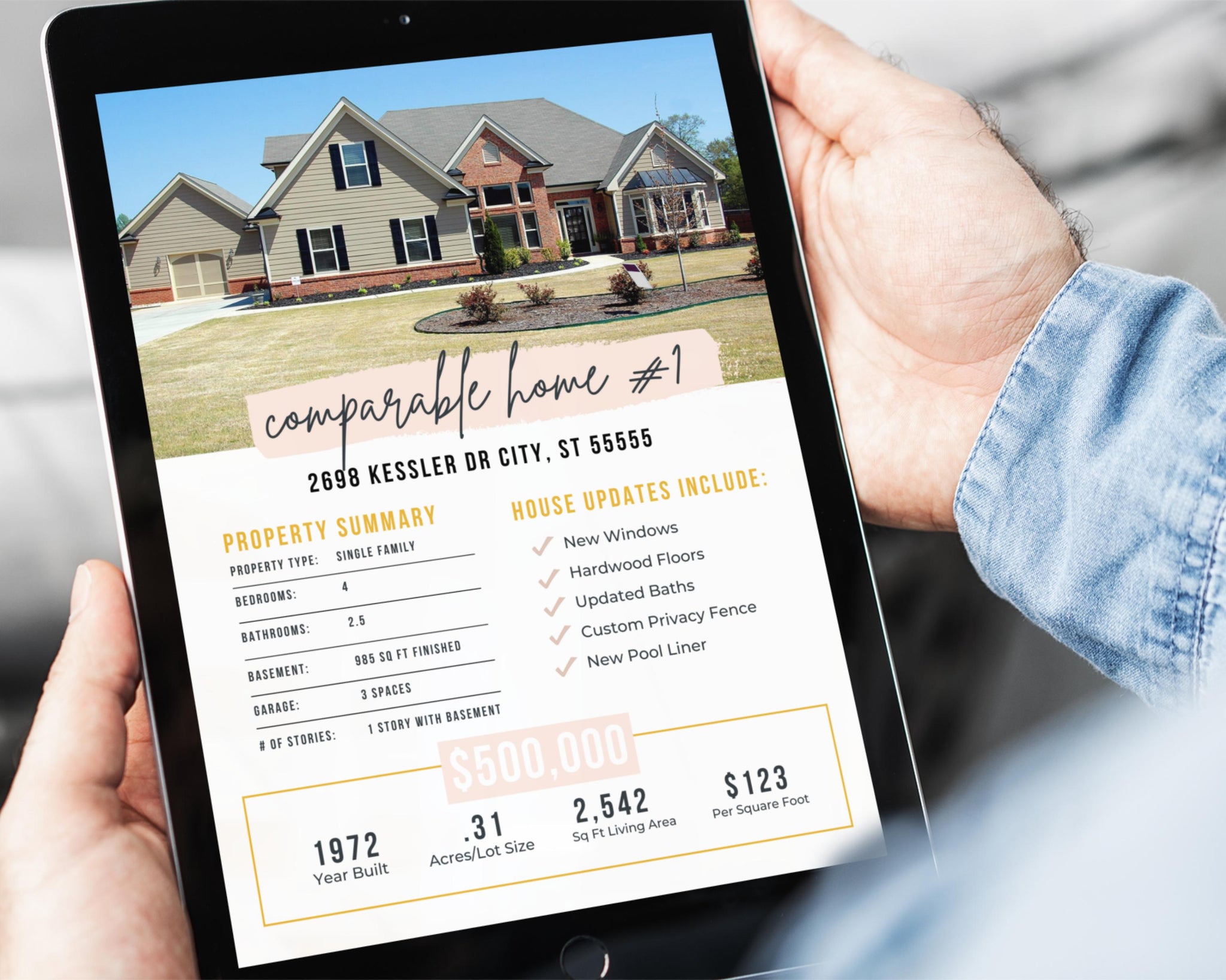 Real Property Report Sample Real Estate Report Template - Colomboalumni.org