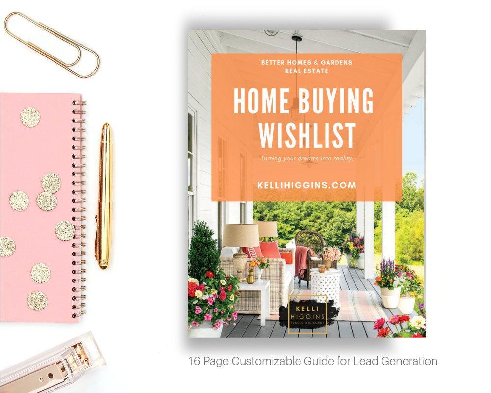 Real Estate Home Buying Wishlist - Unbranded