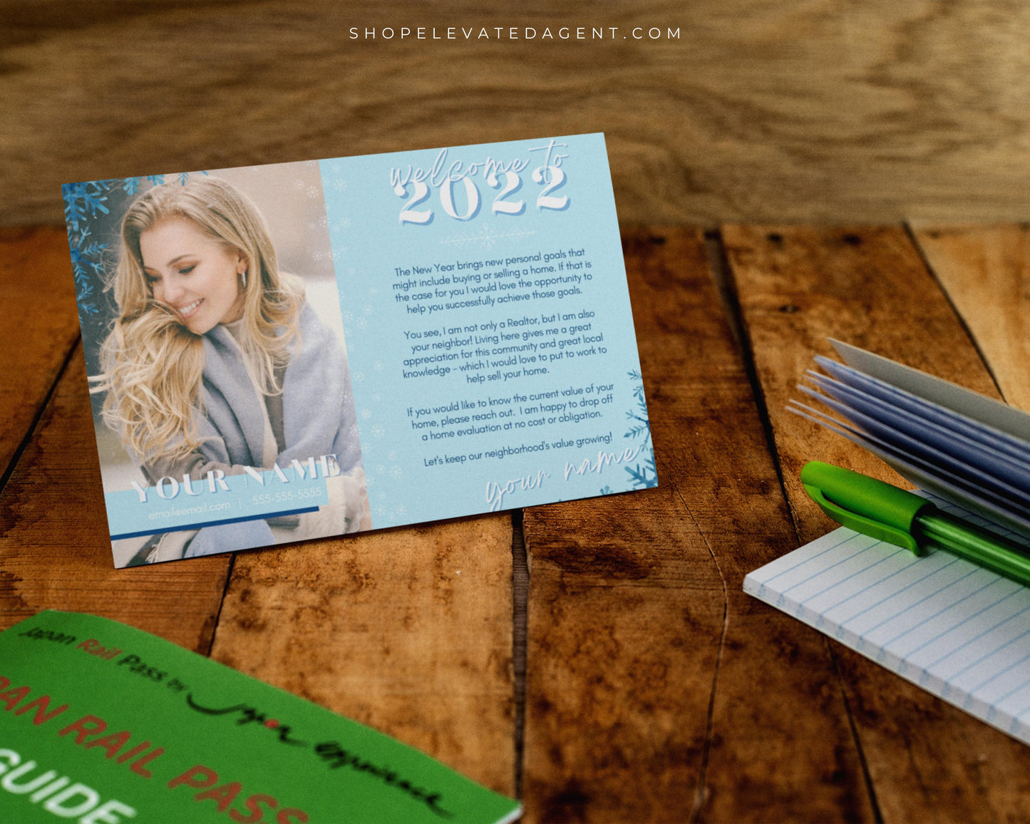 Real Estate Template – New Year Card
