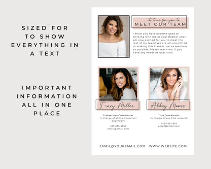 Under Contract Text Message Template - Neutral