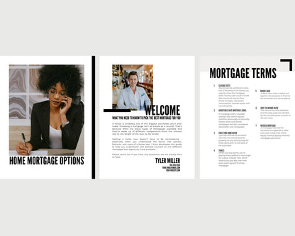 Home Mortgage 101 Guide - Minimal Brand Style