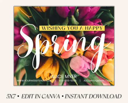 Spring Postcard 4 - Real Estate Template